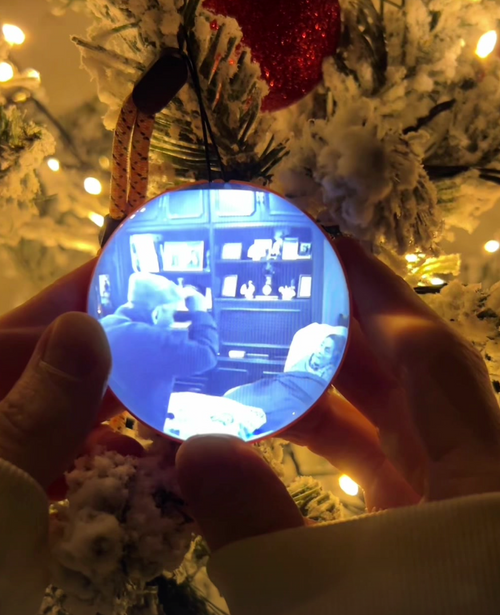 Digital Ornament Video Kugel